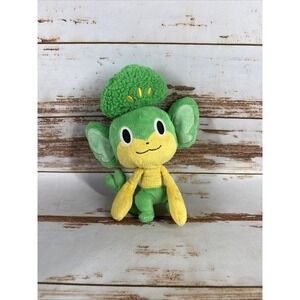 Pokemon Black and White Pansage To Pokeball Reversible Plush 2011 Jakks Pacific